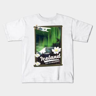 Iceland "live an Adventure!" Kids T-Shirt